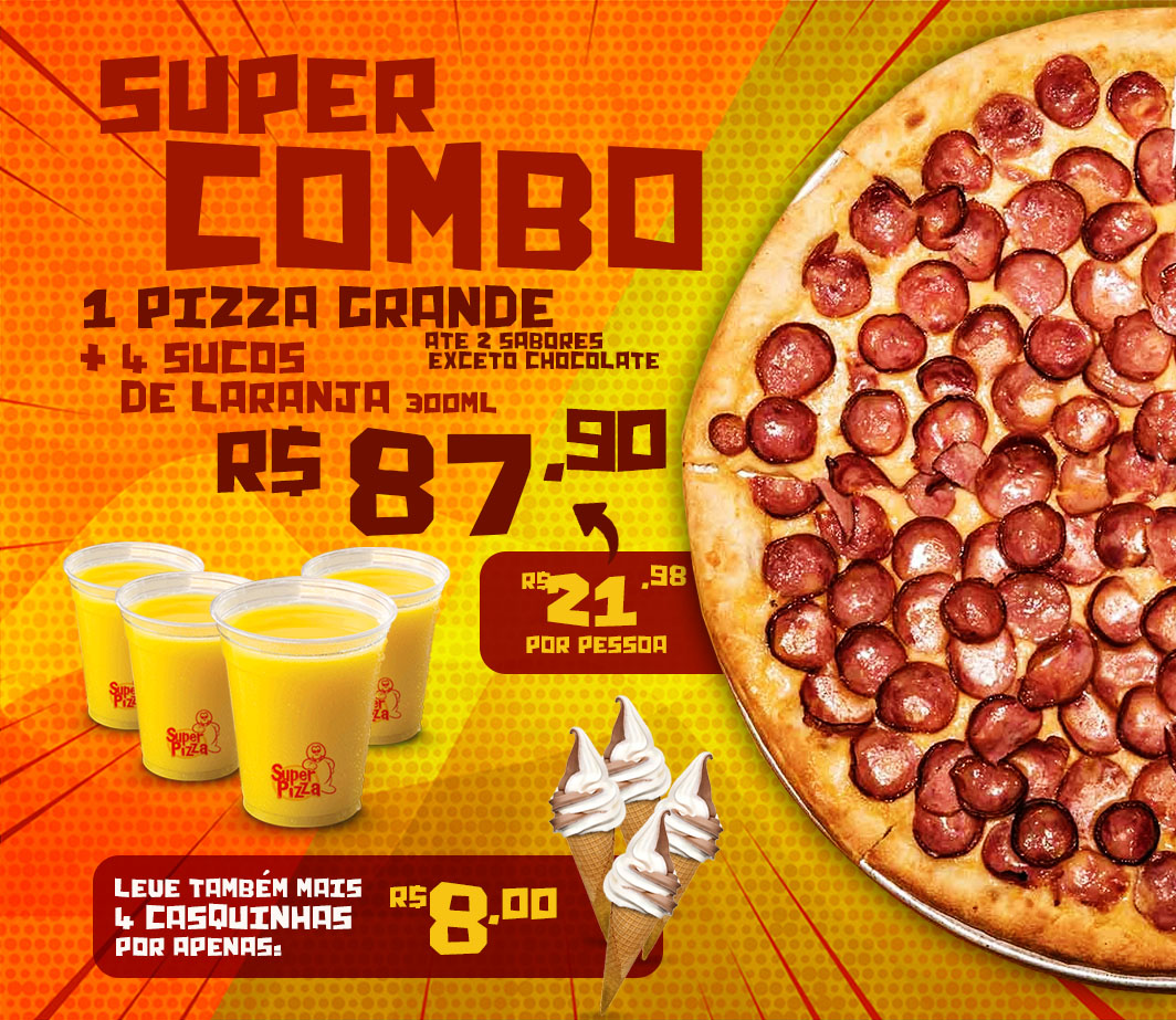 Super Pizza Pan tem menu cheio de sabor para ninguém passar vontade -  Conteúdo Patrocinado - Campo Grande News